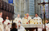 Mons. Ján Formánek oslávil 65 rokov kňazstva